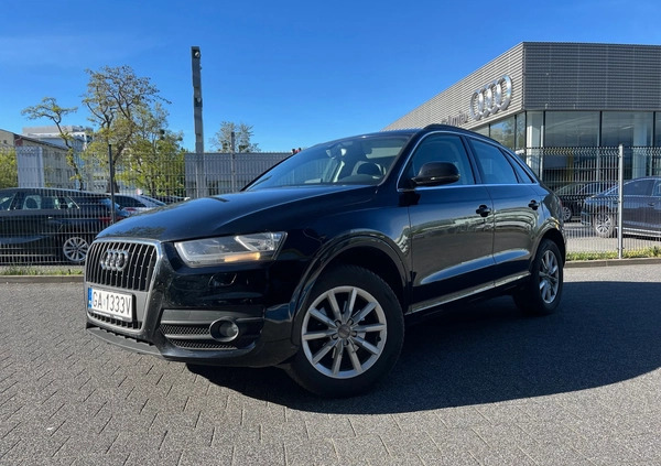 Audi Q3 cena 59900 przebieg: 180000, rok produkcji 2013 z Gdynia małe 37